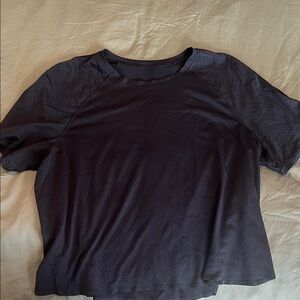 lululemon athletica Black Short Sleeve Tee